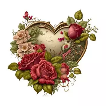 Фотообои М730 с цветочным рисунком