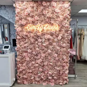 Фотообои оптом Дешевые Свадебные украшения Румяна фотообои розовые белые 3D Фотообои