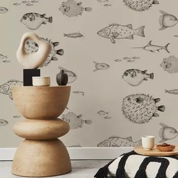 Фотообои PIXEL&WALL Тропические рыбы