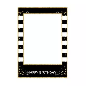 Фоторамка для фотобудки Chicinlife День Рождения