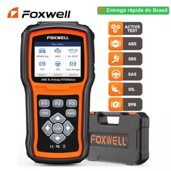 FOXWELL NT630 Plus OBD2 Автомобильный сканер Двигатель ABS SRS EPB OIL SAS Калибровочный считыватель кодов ODB OBD2 Автомобильный диагностический инструмент