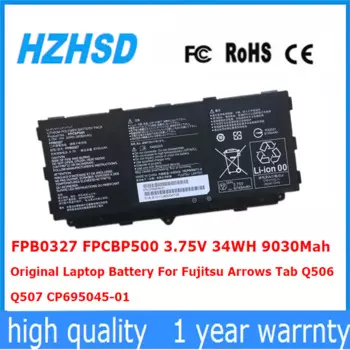 FPB0327 FPCBP500 3,75 в 34WH 9030 мАч Оригинальный аккумулятор для ноутбука Fujitsu Arrow Tab Q506 Q507 CP695045-01