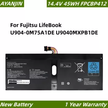 FPCBP412 FPB0305S 14,4 V 3150mAh 45Wh Аккумулятор для ноутбука Fujitsu LifeBook U904-0M75A1DE U9040MXPB1DE
