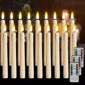 FPOO 3D мерцающая LED свеча теплый белый