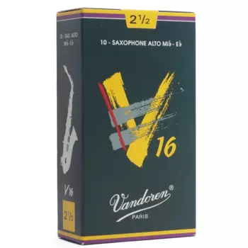 Франция Vandoren V16 трости для альт-саксофона a коробка из 10 штук/Саксофон альт Eb Reeds 2,5 #, 3 #,