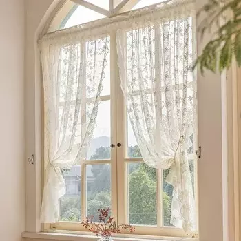 Французские шифоновые шторы DZQ