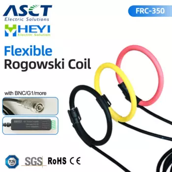 FRC-350-G1/BNC Clamp-on Ac ток, коэффициент измерения тока: А/80 мВ Гибкая катушка rogowski ct