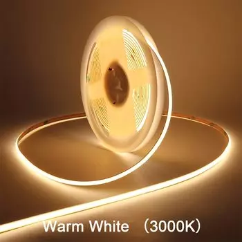 FREEBEAM Светодиодная лента 5м/10м COB теплый/натуральный/холодный белый