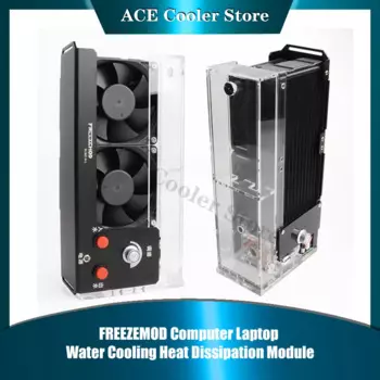 FREEZEMOD AIO Модуль теплоотвода с водяным охлаждением, внешний радиатор 1200 мл, регулируемый насос 4 м ± 0,5 м/10% л ±