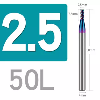 Фреза ЧОУМЭСТЕР QIYE твердосплавная 4-х канальная 1-20 мм