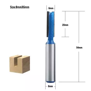 Фреза CHWJW 50007 твердосплавная 8 мм