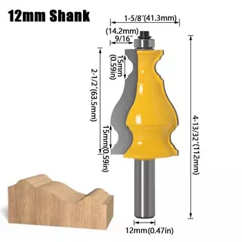 Фреза для фрезерного станка JGZUI 8 мм, сплав вольфрама и кобальта