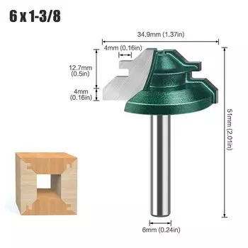 Фреза для резки под углом 45 градусов JGZUI