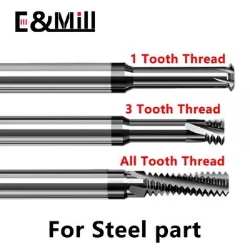 Фреза E&Mill HRC65 для стали