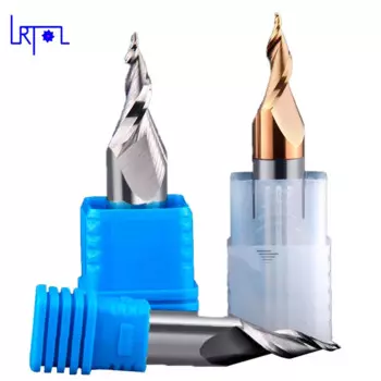 Фреза гравировальная с двумя зубьями 1.0d * 28 °/30 ° * D12 мм