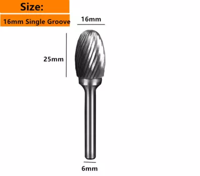 Фреза Jrealmer E типа, 6 мм, карбид вольфрама