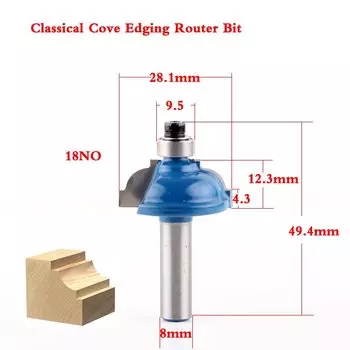 Фреза по дереву CHWJW 8 мм