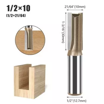 Фреза прямая JGZUI 1/2 дюйма