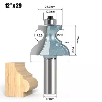 Фреза RCT 12 мм