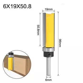 Фреза RCT 6 мм для дерева