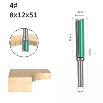 Фреза твердосплавная PTA 8 мм D12 мм