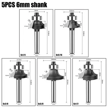 Фреза угловая RCT 6 мм