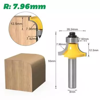 Фреза угловая RCT 8 мм