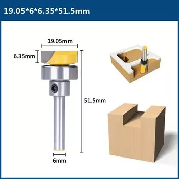 Фреза XCAN для дерева 6 мм