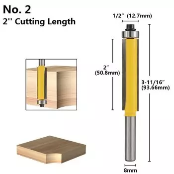 Фреза XCAN для фрезерного станка, твердосплавная, 8 мм
