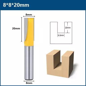Фреза XCAN MGD202299 твердосплавная 8 мм 8,9,5,12,16 мм