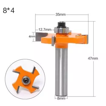 Фреза XCAN Т-образная твердосплавная 8 мм
