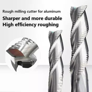 Фреза XMSJ Roughing End Mill HRC55 3 лезвия для металла и дерева 3-20мм