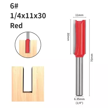 Фреза YUSUN 6 мм 6,35 мм