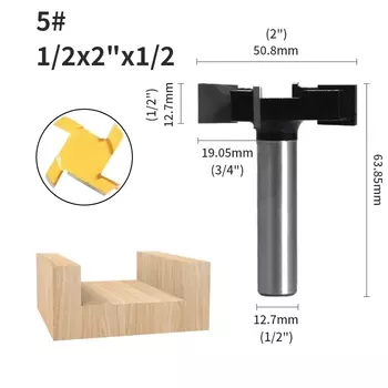 Фреза YUSUN Z4 с четырьмя твердосплавными насадками, для работ по дереву