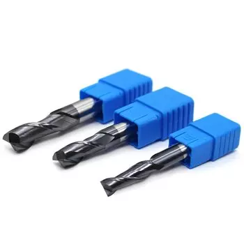 ZGT Резка HRC55 2-зубая концевая фреза по металлу 4 мм 5 мм 6 мм 8 мм 10 мм 12 мм Фреза из карбида сплава Стальная фреза Концевые фрезы