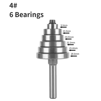 Фрезерный резак YUSUN для дерева 8 мм 12 мм 12,7 мм