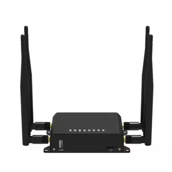 Фрезерный роутер, 4G, модем, слот для SIM-карты, 300 Мбит/с, Openwrt Roteador, 128 Мб ОЗУ, GSM, LTE, USB, 4 * LAN, Wan, 4 * антенны, точка доступа