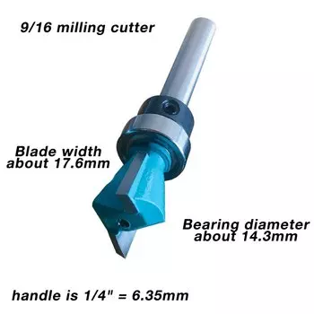 Фрезерный шаблон ETOPOO 12/24 дюйма