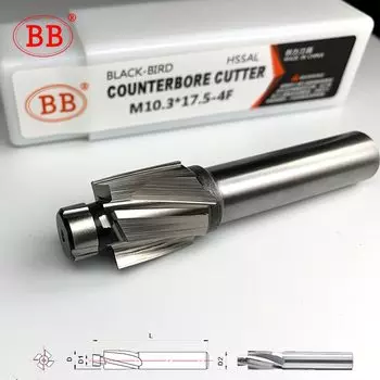 Фрезы для концевых отверстий BB HSS M3-M16