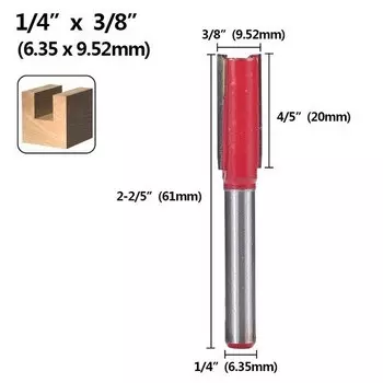 Фрезы xcan для дерева 1/4", твердосплавные