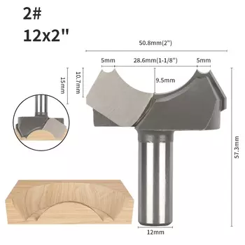 Фрезы YUSUN Double Dragon Ball