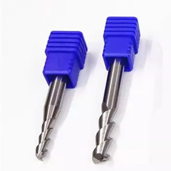 ZCC.CT AL-2E AL-2E-D1.0/AL-2E-D1.5/AL-2E-D2.0/AL-2E-D2.5/AL-2E-D3.0/AL-2E-D4.0/AL-2E-D5.0 2-зубые плоскостовые концевые фрезы 1 шт./коробка