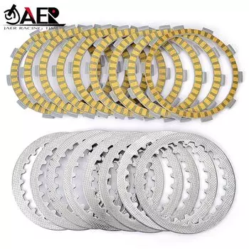 Фрикционный диск со стальной пластиной сцепления для Yamaha FZ400 4 года 1997 21V-16321-00 3XP-16321-00 1HX-16331-00 131-16324-00 8