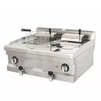 Фритюрница HAPPY 8 + 8 Lt (газовая)