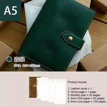 Fromthenon кожаный блокнот A7