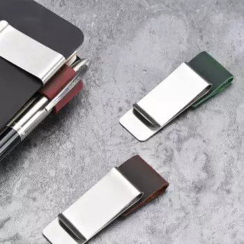 Держатель для ручек Fromthenon металлический кожаный