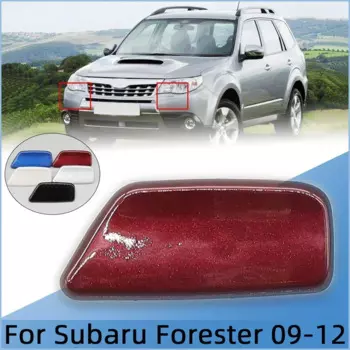 Насадка На передний бампер для омывателя фар, чехол для Subaru Forester 2009 2010 2011 2012, автозапчасти, пылесос для очистки фар