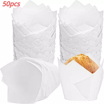 FSMHOME Вкладыши для кексов бумага 50 шт