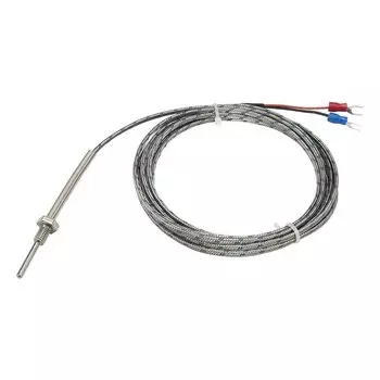 FTARP08 K тип 3 м металлический экранирующий кабель гибкий зонд термопара в оболочке датчик температуры M6 * 1