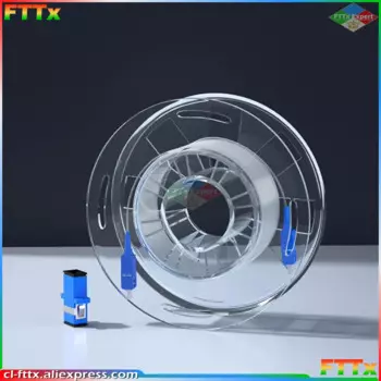 FTTH Гигабитный внутренний невидимый прозрачный оптоволоконный скрытый внутренний одножильный оптоволоконный удлинительный кабель для кошек